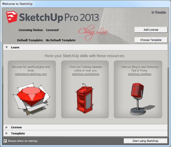 SketchUp Pro 2013